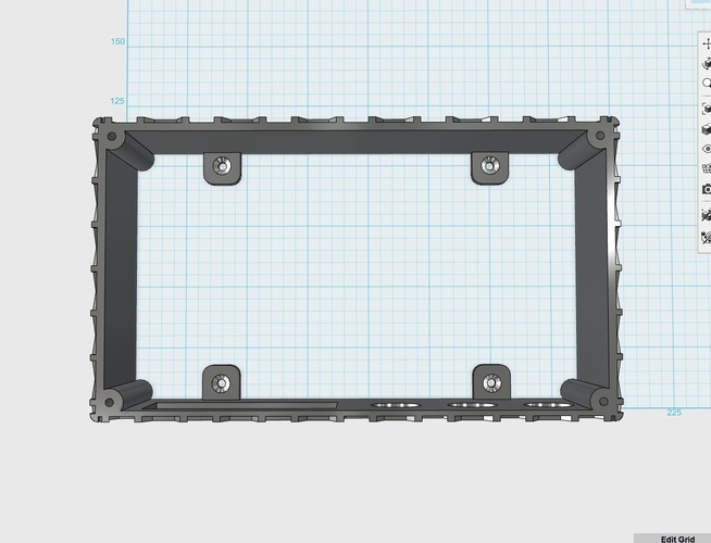 Hex Style Project Housing Box for Temp Controller and 3 Switches 3D Print 123247