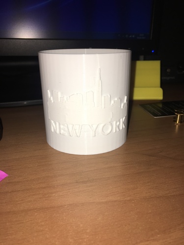 Glass New York 3D Print 123253