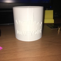 Small Glass New York 3D Printing 123253