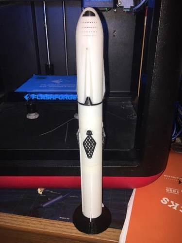 SpaceX ITS (Interplanetary Transport System) 3D Print 123351