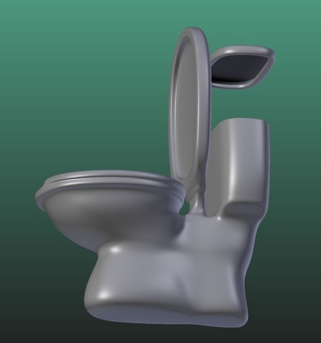 Toilet ashtray 3D Print 123397