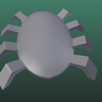 Small Spidey token 3D Printing 123400