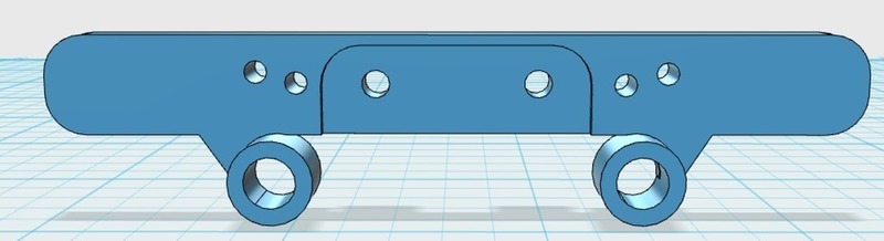Tamiya TT02 Front / Rear Damper Stay