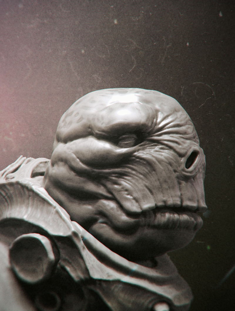 Dinoidea alien bust