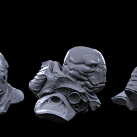 Dinoidea alien bust - Thumbnail 3
