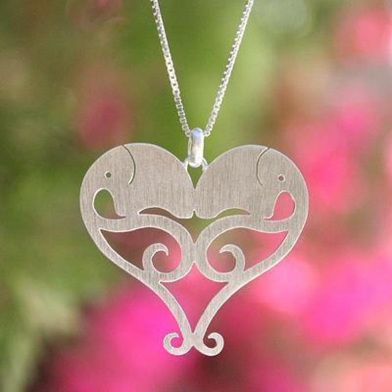 Pendant Elephant Heart