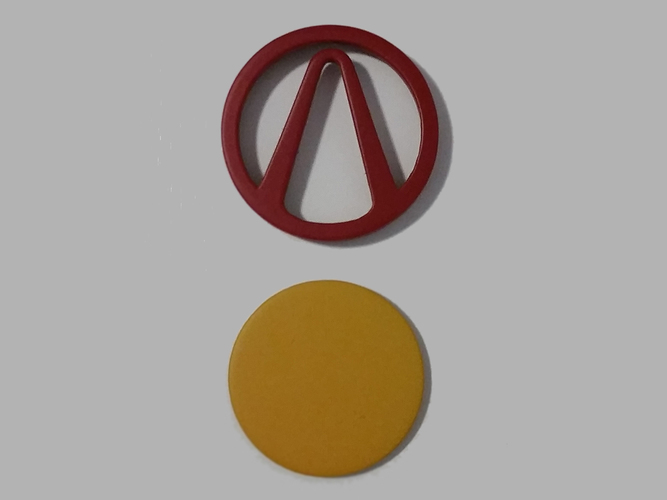 Borderlands Vault Symbol 3D Print 123502