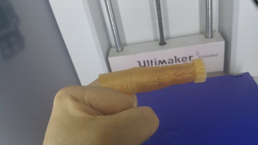 Finger Mold and Finger Cast 3D Print 123548
