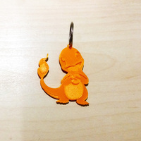Small Charmander Key Chain 3D Printing 123639