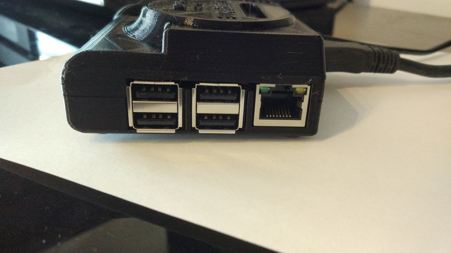 Raspberry pi megadrive case 3D Print 123668