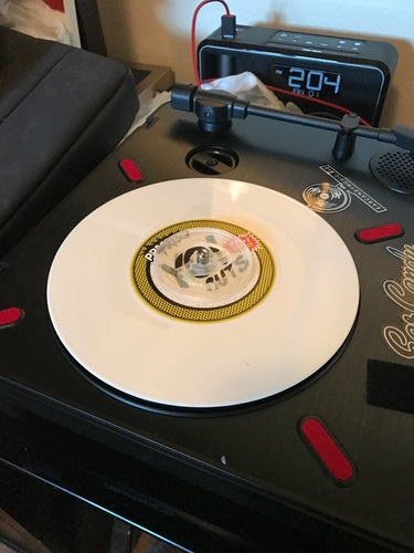 Dj Tools: Numark PT01 Turntable Spindle Record Clamp 3D Print 123674