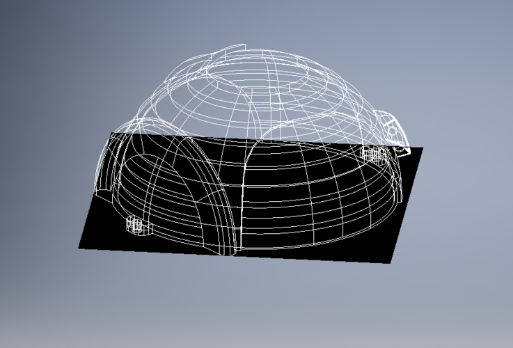 Space Helmet Door Knob Cover 3D Print 123770