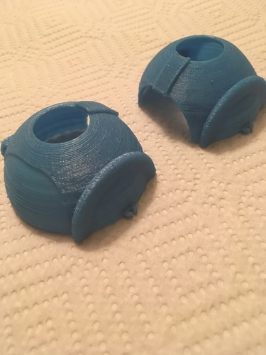 Space Helmet Door Knob Cover 3D Print 123771