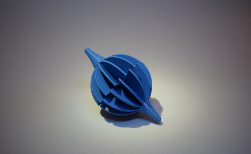 Space Curve Ball 3D Print 123798