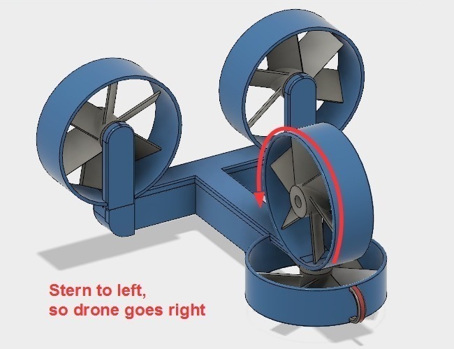 Microgravity drone concept 3D Print 123880