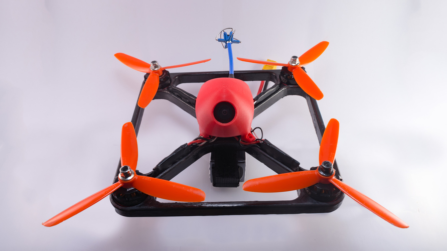 Viper X210 FPV Quadcopter Frame 3D Print 123890