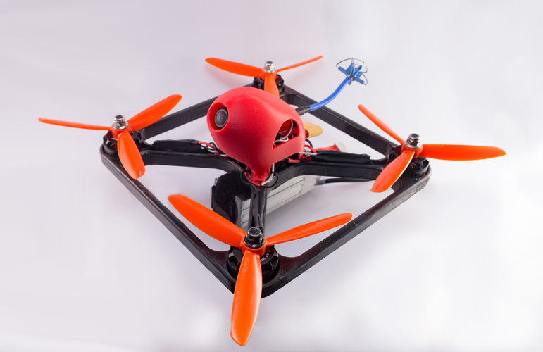 Viper X210 FPV Quadcopter Frame 3D Print 123893