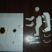 Figure of an astronaut (with LED) - Thumbnail 1