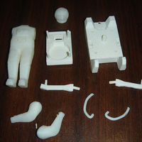 Figure of an astronaut (with LED) - Thumbnail 2