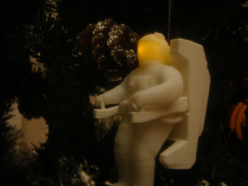 Figure of an astronaut (with LED)