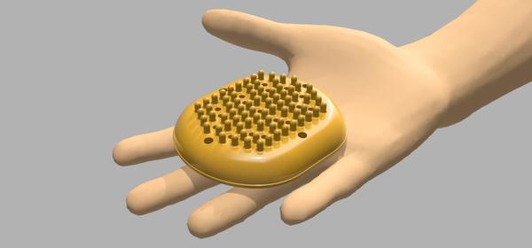Hair brush and washer assistant for Astronauts