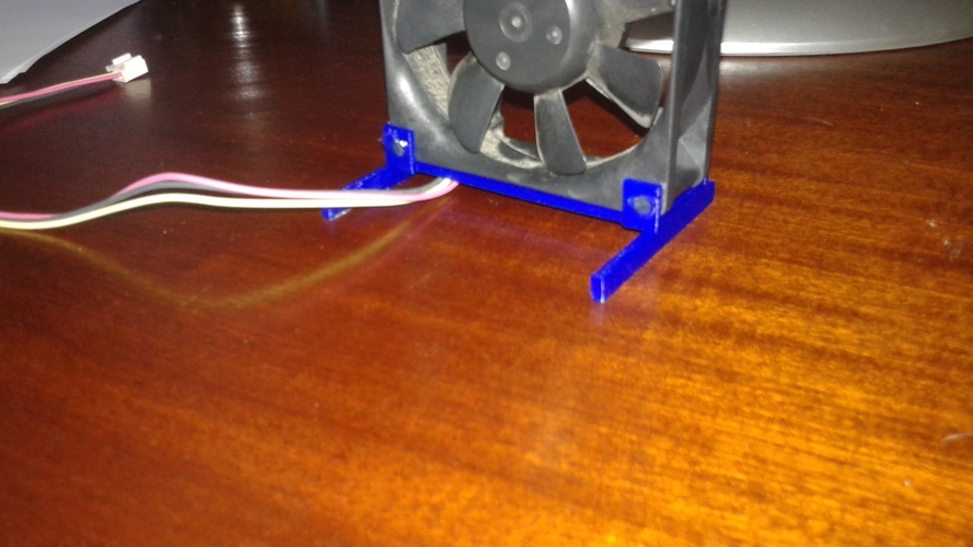 80mm computer fan stand 3D Print 123974