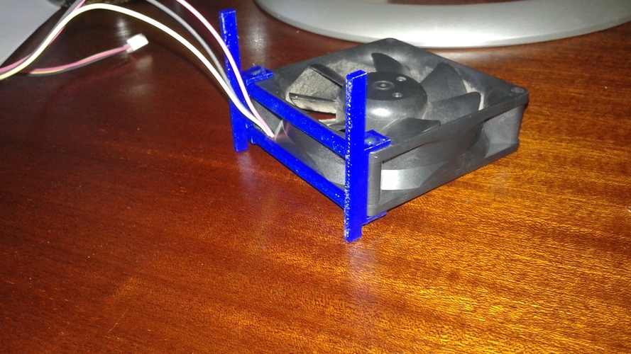 80mm computer fan stand 3D Print 123975