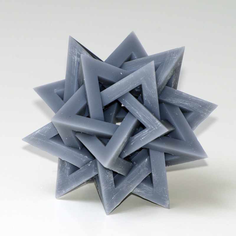 Five Hollow Tetrahedra