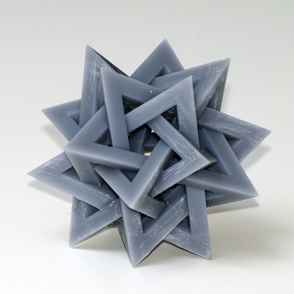 Medium Five Hollow Tetrahedra 3D Printing 123990
