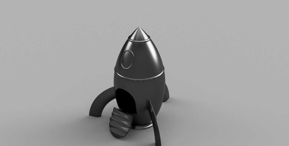 Rocket  3D Print 124009