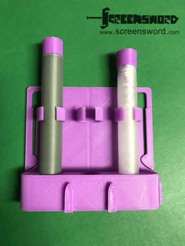 Blood Sample Tubes (part of Med Kit) 3D Print 124017