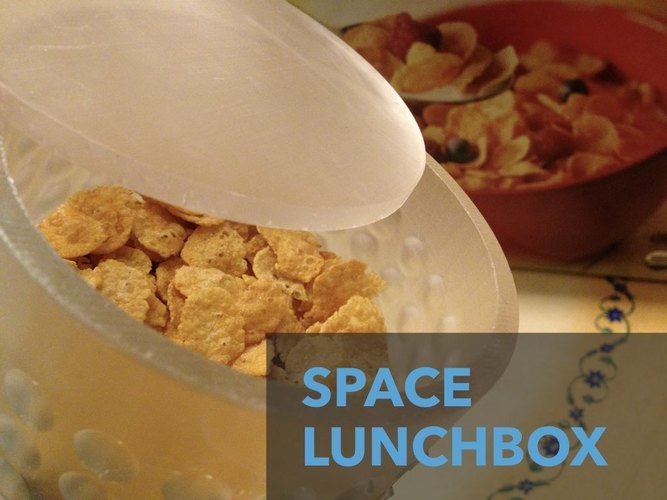 Space Mealbox 3D Print 124071