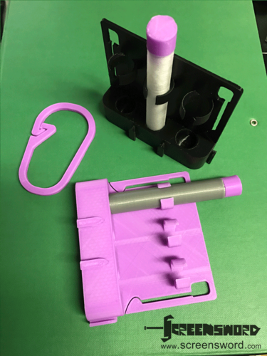 3D Printed Medical Samples Tube Holder / Organiser (part of Med