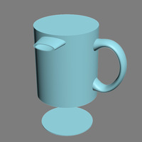 Small space_coffee_mug 3D Printing 124158