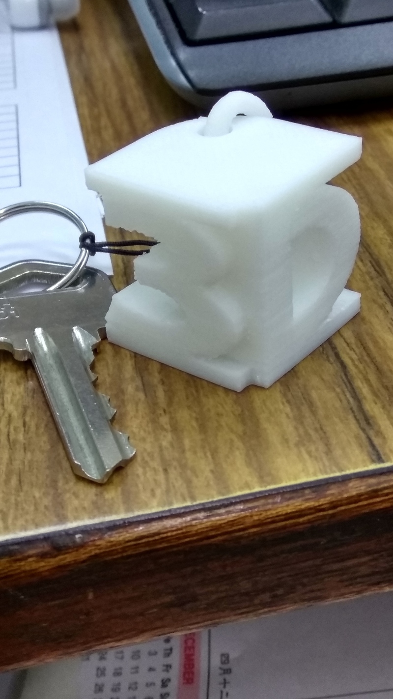 3D keychain