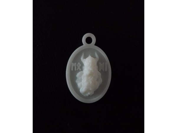 BEARDED VIKING YELL pendant