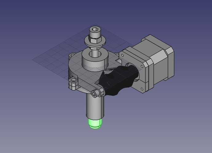 Resyringe - Retract, Refill, High-Torque Compact Direct-Drive 3D Print 124261