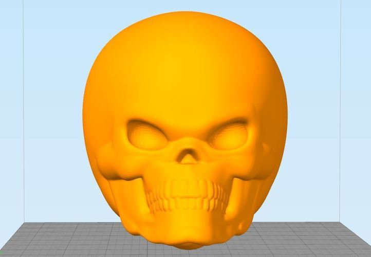 Martian Skull 3D Print 124348