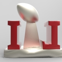 2017 NFL SUPER BOWL TROPHY & ALL 32 TEAM HELMETS  (PACKAGE) - Thumbnail 4