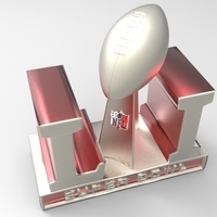 2017 NFL SUPER BOWL TROPHY & ALL 32 TEAM HELMETS  (PACKAGE) - Thumbnail 5