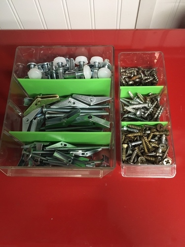 3D Printed Drawer / bin dividers for organizer bins by ...
