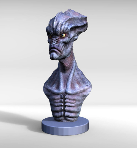 Alien Potrait 3D Print 124411