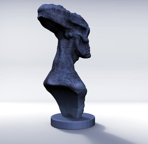 Alien Potrait 3D Print 124412