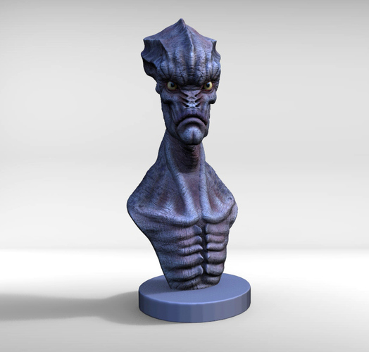 Alien Potrait 3D Print 124413