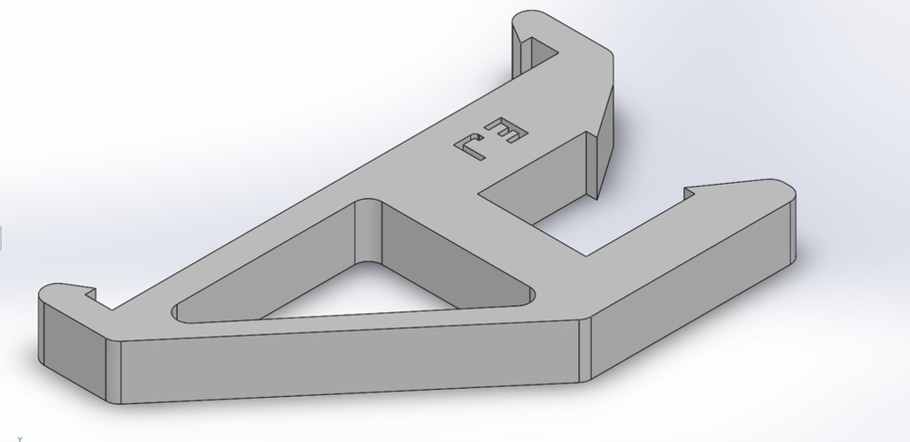 Simple LCD Controller 2020 Extrusion Mount/Holder 3D Print 124492