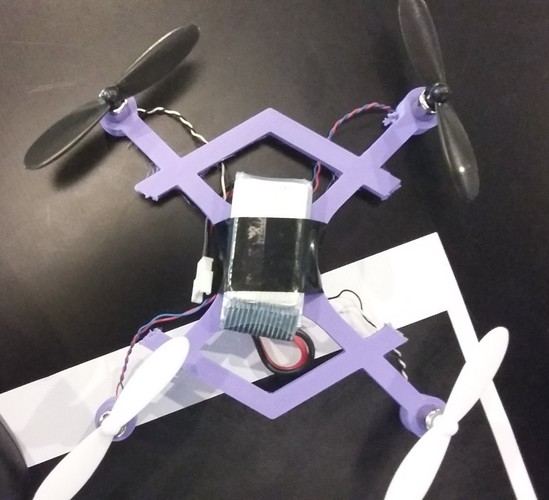 Mini Quadcopter Frame 3D Print 124503