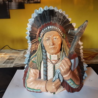 Small indian chief scan 3D Printing 124513
