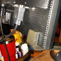 Keyboard support brackets for Logitech wireless on Acer Monitor - Thumbnail 3