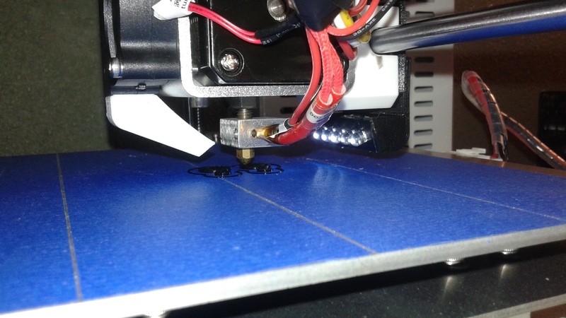 Aurora I3 extruder led light