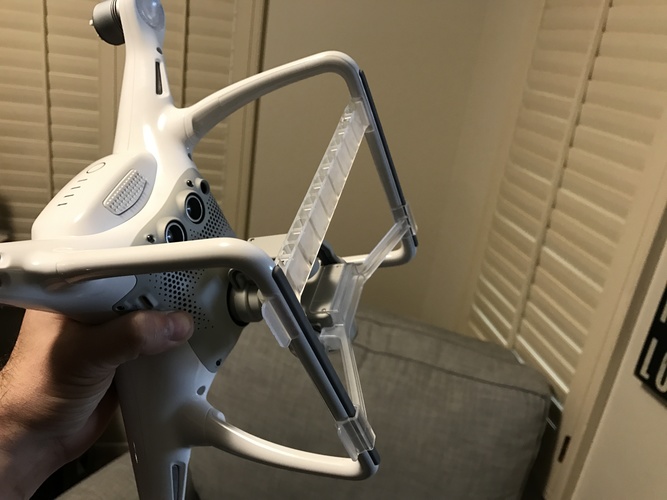 DJI Phantom 4 Flight Rack 3D Print 124624